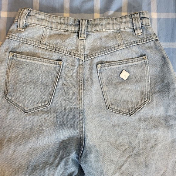 Abrand High Waisted Miami Taper Jean's Size 28/ EU 10 - Picture 8 of 14